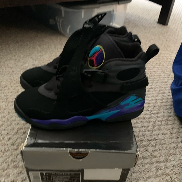 Jordan Other - Air Jordan Retro 8 Aqua Size 7